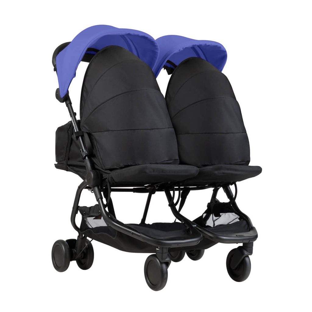 mountain buggy nano duo 二人乗りベビーカー ブラック nano duo™ the Perfect Urban Double Pram for the City